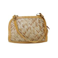 Bamboo Bag || Brown Color || Bamboo Handbag for Ladies from Assam || Saras Aajeevika